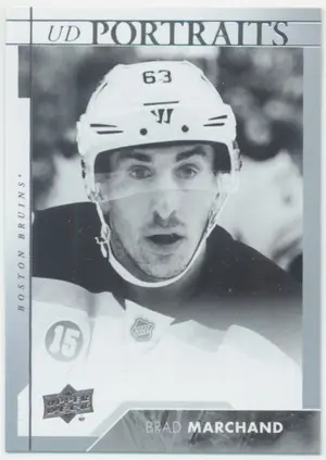 2017-18 UPPER DECK - BRAD MARCHAND #P-43 UD PORTRAITS