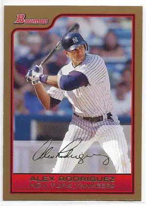 2006 Bowman Gold #100 Alex Rodriguez