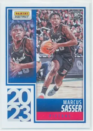 2023-24 Panini Instant - Marcus Sasser #YO-17 Year One
