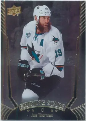 2016-17 UPPER DECK - JOE THORNTON #SS-25 SHINING STARS