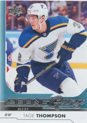 2017-18 UPPER DECK - TAGE THOMPSON #228 YOUNG GUNS