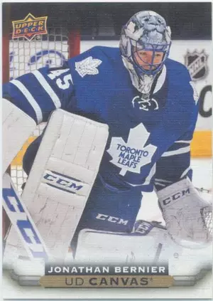 2015-16 UPPER DECK - JONATHAN BERNIER #C199 UD CANVAS