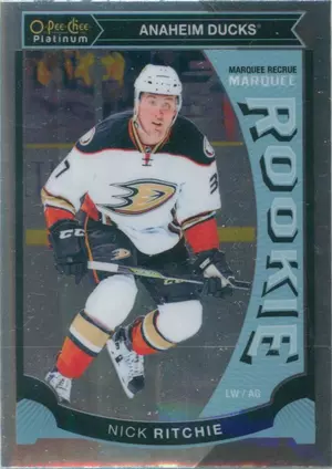 2015-16 O-PEE-CHEE PLATINUM - NICK RITCHIE #M49 MARQUEE ROOKIE