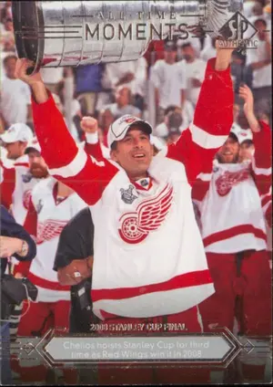 2014-15 SP AUTHENTIC - CHRIS CHELIOS #190 ALL-TIME MOMENTS