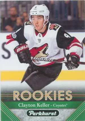 2017-18 PARKHURST - CLAYTON KELLER #275 ROOKIE