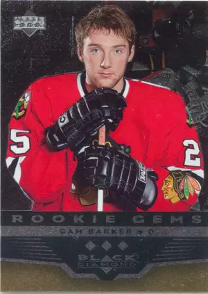 2005-06 BLACK DIAMOND - CAM BARKER #224 ROOKIE GEMS TRIPLE DIAMOND