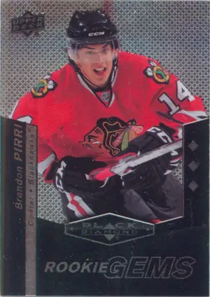 2010-11 BLACK DIAMOND - BRANDON PIRRI #173 ROOKIE GEMS TRIPLE DIAMOND
