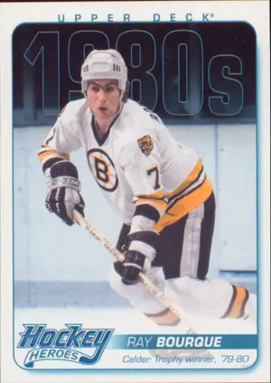 2012-13 UPPER DECK - RAY BOURQUE #HH47 HOCKEY HEROES