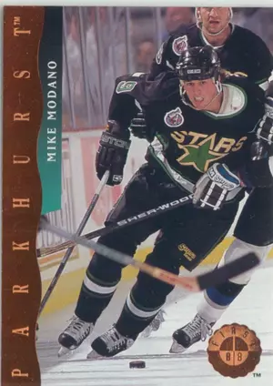 1993-94 PARKHURST - MIKE MODANO #F6 FIRST OVERALL