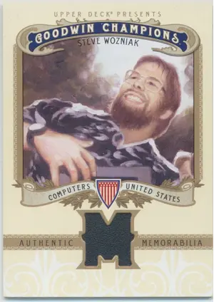 2012 Goodwin Champions - Steve Wozniak #M-SW Memorabilia