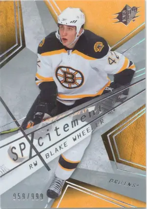 2008-09 SPX - BLAKE WHEELER #X68 SPXCITEMENT 959/999