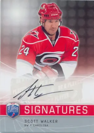 2008-09 BE A PLAYER - SCOTT WALKER #S-SW SIGNATURES