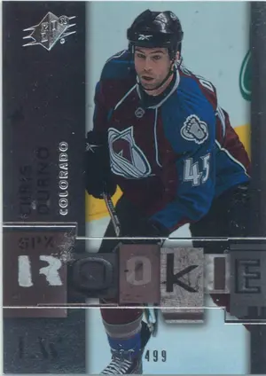 2009-10 SPX - CHRIS DURNO #122 ROOKIE 430/499