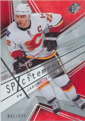 2008-09 SPX - JAROME IGINLA #X26 SPXCITEMENT 845/999