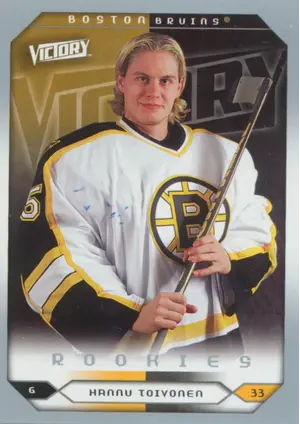 2005-06 VICTORY - HANNU TOIVONEN #259 ROOKIES