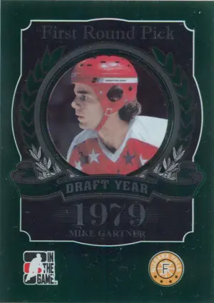 2012-13 DRAFT PROSPECTS - MIKE GARTNER #125 EMERALD /50