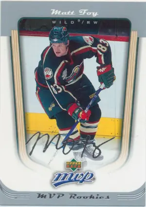 2005-06 MVP - MATT FOY #429 ROOKIE