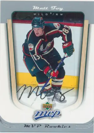 2005-06 MVP - MATT FOY #429 ROOKIE