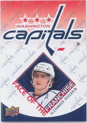 2009-10 UPPER DECK - ALEXANDER OVECHKIN #FF2 FACE OF THE FRANCHISE