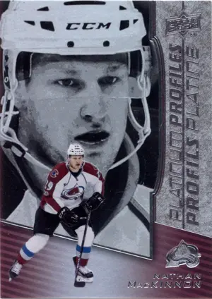 2017-18 TIM HORTONS - NATHAN MacKINNON #PP-8 PLATINUM PROFILES