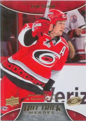 2008-09 UPPER DECK - ERIC STAAL #HT14 HAT TRICK HEROES