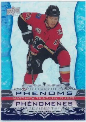 2020-21 TIM HORTONS - MATTHEW TKACHUK #CC-4 CLEAR CUT PHENOMS