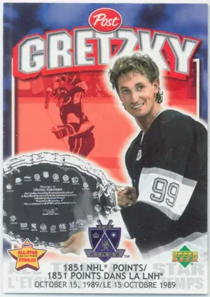 1999 Upper Deck Post - Wayne Gretzky Moments #4