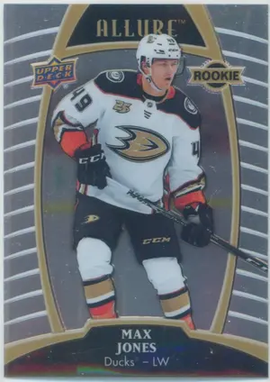 2019-20 ALLURE - MAX JONES #72 ROOKIE