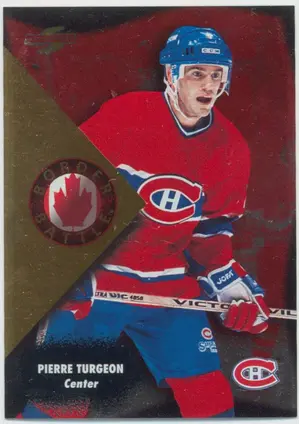 1995-96 SCORE - PIERRE TURGEON #1 BORDER BATTLE
