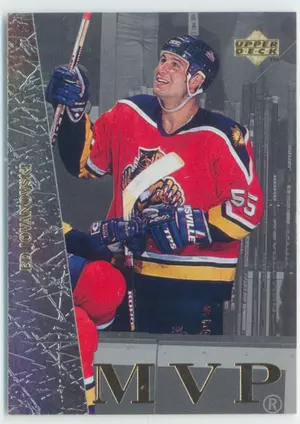 1996-97 COLLECTOR'S CHOICE - ED JOVANOVSKI #UD34 MVP