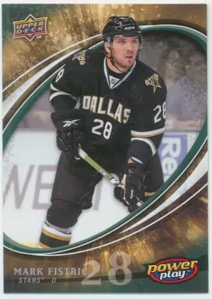 2008-09 POWER PLAY - MARK FISTRIC #323 RC