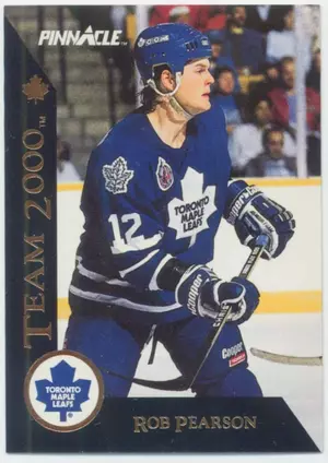 1992-93 PINNACLE (CDN) - ROB PEARSON #23 TEAM 2000