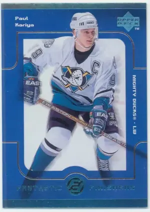 1998-99 UPPER DECK - PAUL KARIYA #FF8 FANTASTIC FINISHERS