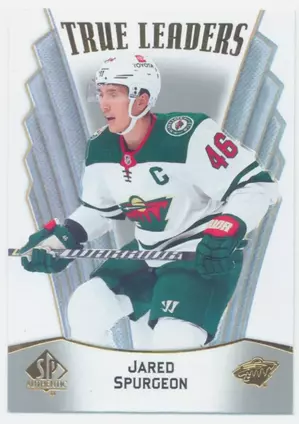 2021-22 SP AUTHENTIC - JARED SPURGEON #TL-8 TRUE LEADERS