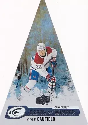 2023-24 Upper Deck Ice Depth of Winter DW-1 Cole Caufield