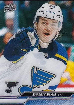 2023-24 Upper Deck Clear Cut 625 Sammy Blais