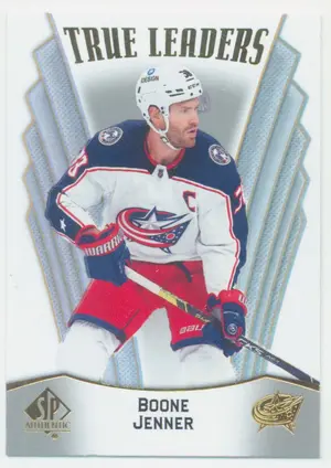 2021-22 SP AUTHENTIC - BOONE JENNER #TL-21 TRUE LEADERS