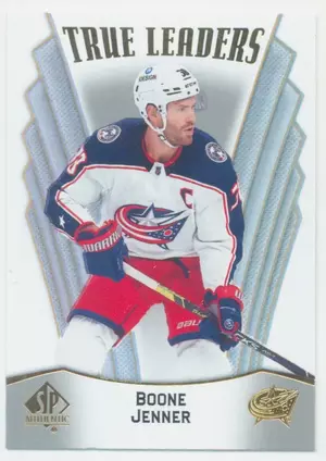 2021-22 SP AUTHENTIC - BOONE JENNER #TL-21 TRUE LEADERS