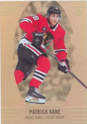 2019-20 TIM HORTONS - PATRICK KANE #GE-4 GOLD ETCHINGS