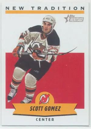 2000-01 TOPPS HERITAGE - SCOTT GOMEZ #NT6 NEW TRADITION