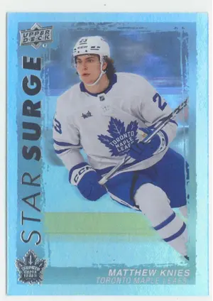 2023-24 UPPER DECK - MATTHEW KNIES #SS-15 STAR SURGE