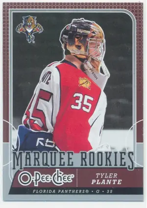 2008-09 O-PEE-CHEE - TYLER PLANTE #531 MARQUEE ROOKIES