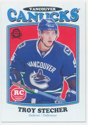 2016-17 O-PEE-CHEE - TROY STECHER #702 MARQUEE ROOKIES RETRO