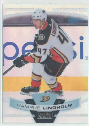 2019-20 O-PEE-CHEE PLATINUM - HAMPUS LINDHOLM #67 RAINBOW