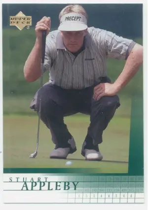 2001 Upper Deck - Stuart Appleby #29 RC