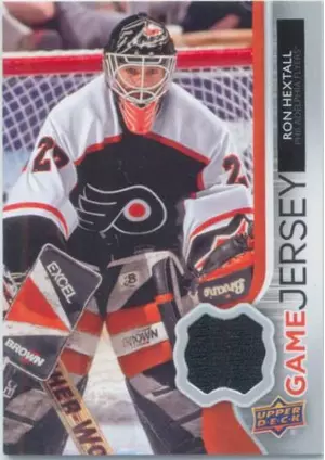 2014-15 UPPER DECK - RON HEXTALL #GJ-RH GAME JERSEY