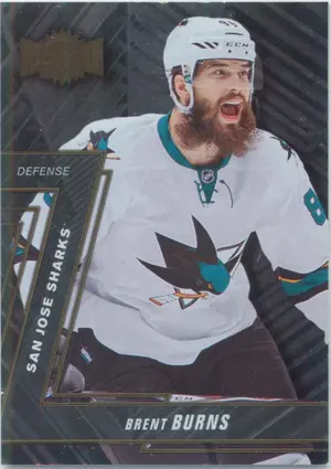 2016-17 FLEER SHOWCASE - BRENT BURNS #MU-12 METAL UNIVERSE
