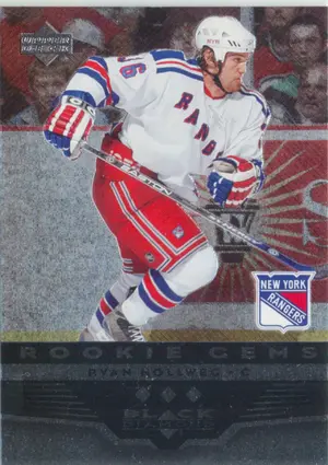 2005-06 BLACK DIAMOND - RYAN HOLLWEG #168 ROOKIE GEMS TRIPLE DIAMOND