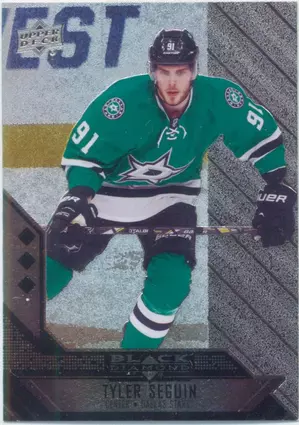 2014-15 BLACK DIAMOND - TYLER SEGUIN #155 TRIPLE DIAMOND