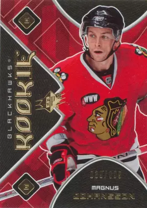2007-08 SPX - MAGNUS JOHANSSON #157 ROOKIE 39/999